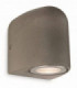 1 Light Single Outdoor Wall Light Concrete IP44, GU10