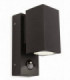 LED 1 Light Single Outdoor Wall Light Light, PIR Graphite IP44