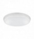 LED Flush Ceiling / Wall Light 18W 4000K 1584lm IK10 3hr Emergency Matt White IP54