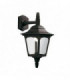 1 Light Outdoor Wall Lantern Light Black IP44, E27