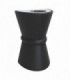 2 Light Outdoor Up / Down Wall Light Black IP44, E27