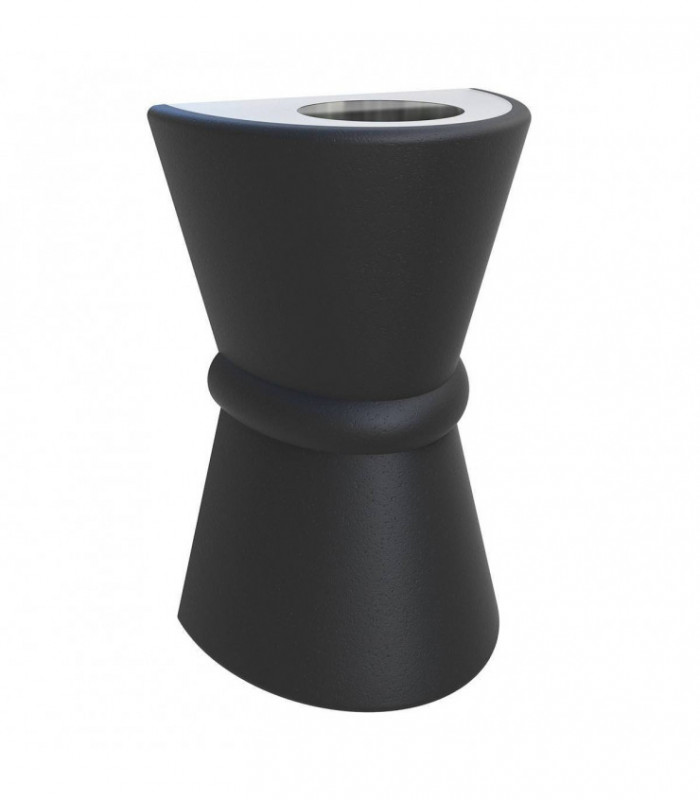 2 Light Outdoor Up / Down Wall Light Black IP44, E27