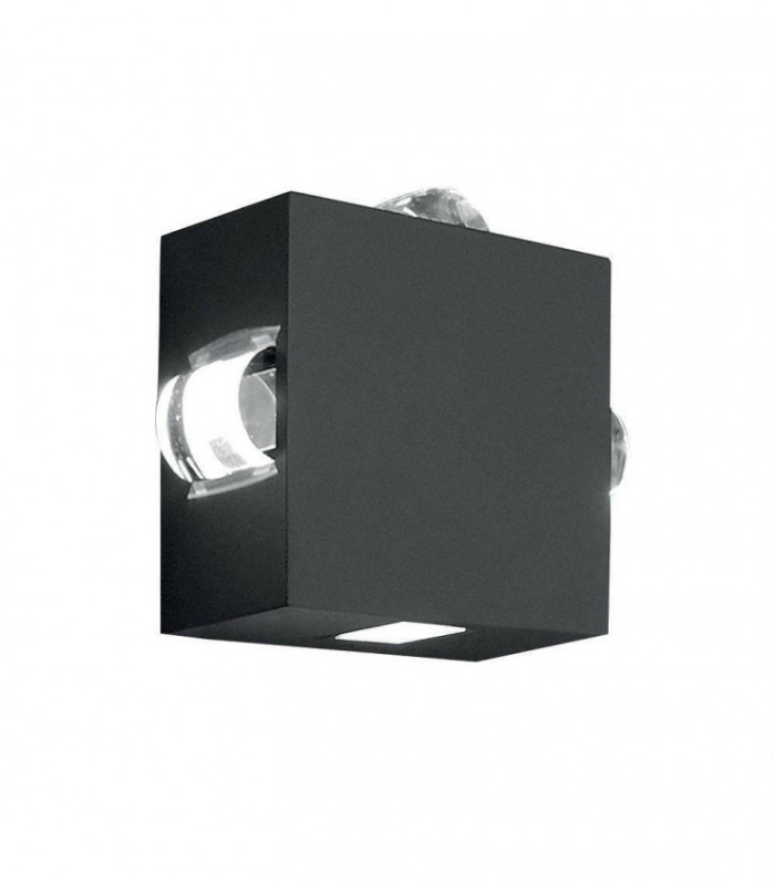 LED 4 Light Outdoor Wall Light Graphite IP54