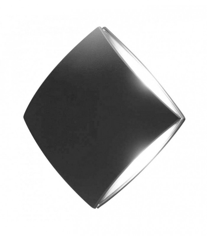 LED 1 Light Indoor Wall Light Graphite IP54