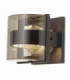 1 Light Indoor Small Wall Light Graphite IP54, E27