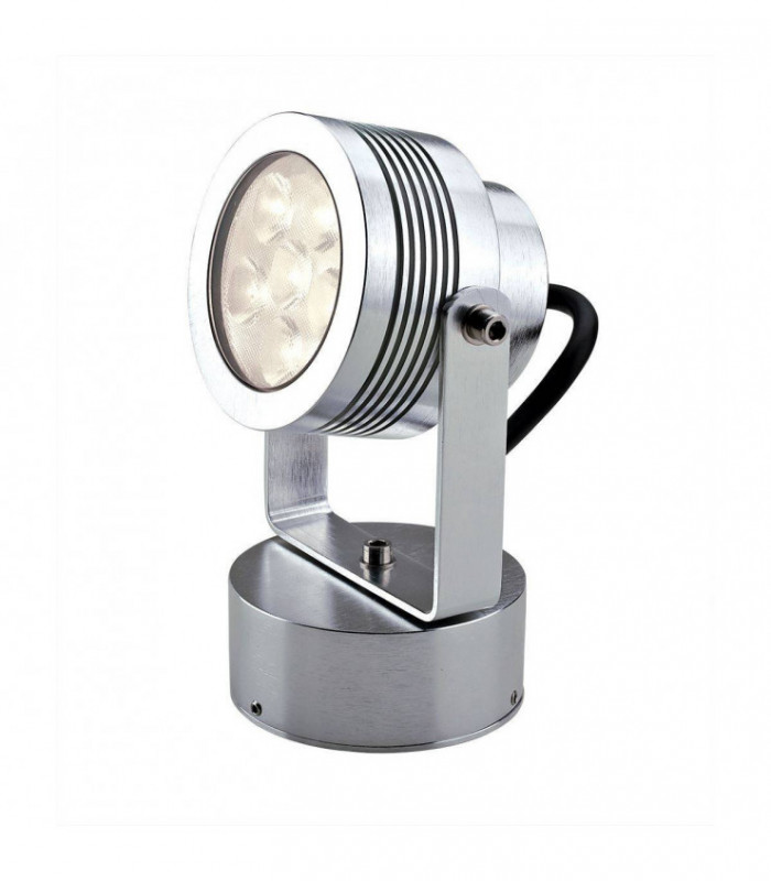 LED 6 Light Indoor Large Wall Spotlight Aluminium IP54