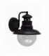 1 Light Outdoor Wall Lantern Light Black, E27