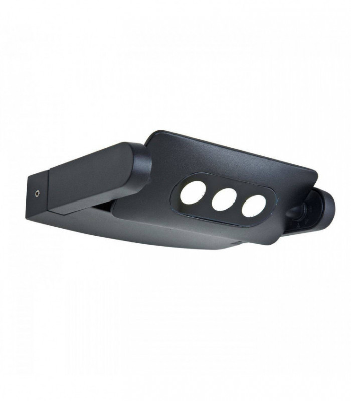 LED 3 Light Wall Light - Graphite Finish
