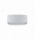 1 Light Outdoor Wall Light Grey IP55, E27