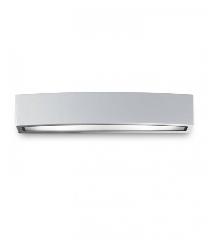 2 Light Outdoor Wall Light Grey IP54, E27