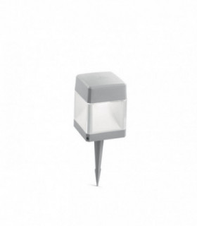 1 Light Outdoor Ground Light Grey IP44