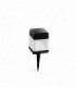 1 Light Outdoor Ground Light Black IP44