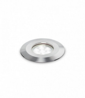 LED 1 Light Outdoor Recessed Spotlight Steel
