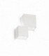 LED 2 Light Outdoor Wall Light White IP44