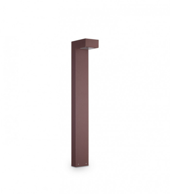 2 Light Outdoor Bollard Light Coffee IP44