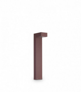 2 Light Outdoor Bollard Light Coffee IP44