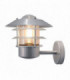 1 Light Outdoor Wall Lantern Light Silver, 304 SS IP44, E27