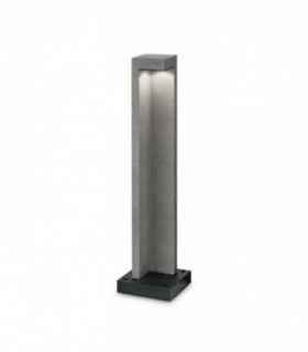 LED 1 Light Bollard Light Granite IP55