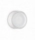 1 Light Flush Ceiling Light White