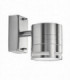 1 Light Outdoor Wall Light Stainless Steel IP44, GU10