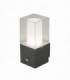 1 Light Outdoor Sensor Lamp Dark Grey, White IP44, E27