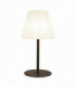 1 Light Outdoor Lamp Dark Grey, White Shade IP44, E27