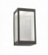 Integrated LED 1 Light Outdoor Wall Light Dark Grey IP44