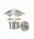 1 Light Outdoor Wall Lantern Light Stainless Steel IP44, E27