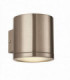 LED 1 Light Outdoor Wall Marine Grade Brushed Stainless Steel, Glass IP44