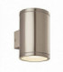 LED 2 Light Outdoor Up Down Wall Marine Grade Brushed Stainless Steel, Glass IP44