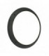 1 Light Outdoor Wall Light Matt Black Textured, Opal IP65, E27