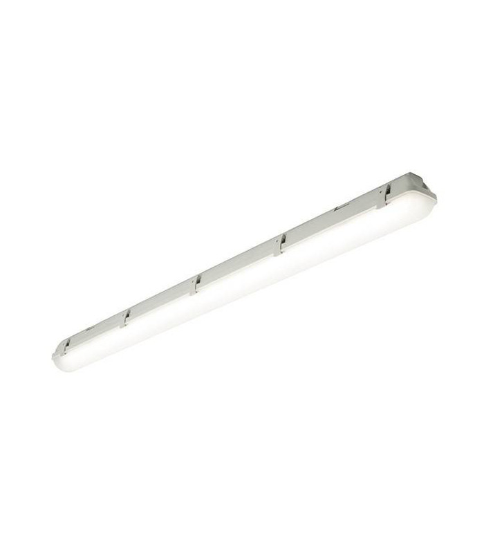 Integrated LED Outdoor Light 4ft Emergency Linear Batten Frosted IP65