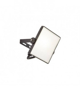 Integrated LED 1 Light Outdoor Wall Light Textured Black, Frosted IP65
