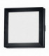 1 Light Indoor Wall / Ceiling Lantern Light Graphite IP54