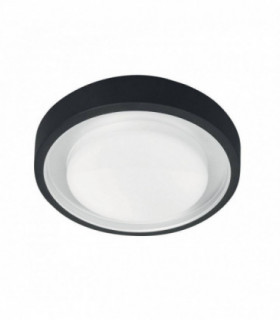 LED 1 Light Indoor Wall / Ceiling Lantern Light Graphite IP54