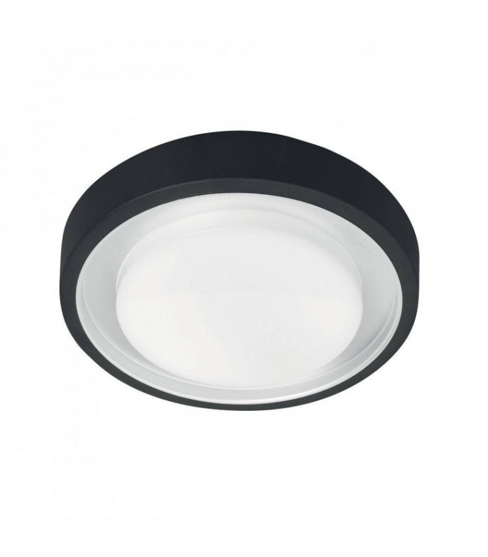LED 1 Light Indoor Wall / Ceiling Lantern Light Graphite IP54