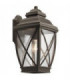 1 Light Large Outdoor Wall Lantern Olde Bronze IP44