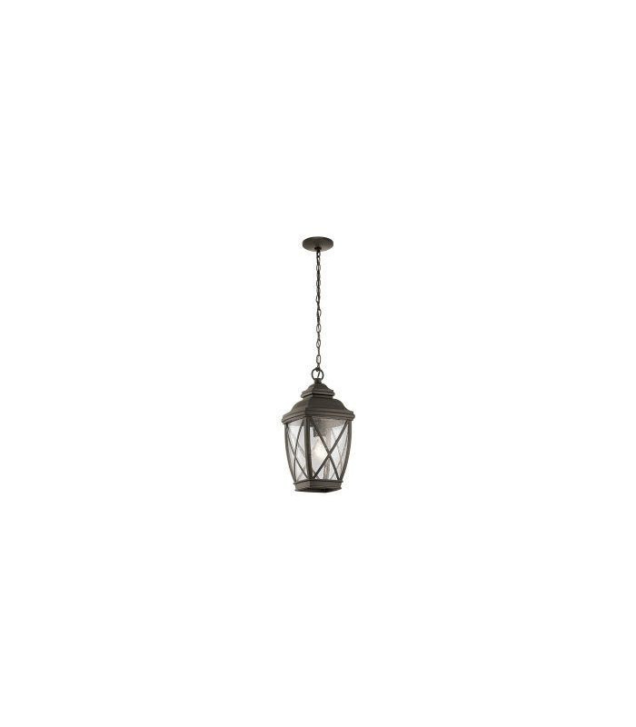 1 Light Outdoor Medium Chain Lantern Olde Bronze