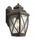 1 Light Outdoor Medium Wall Lantern Olde Bronze IP44