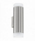 Outdoor Up Down Wall Light Stainless Steel IP44, GU10