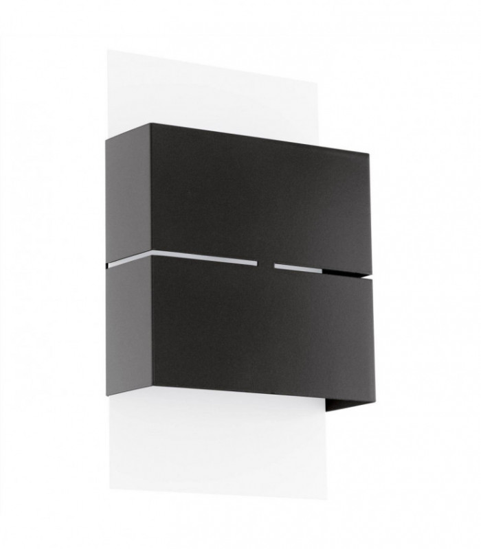 LED Outdoor Flush Wall Light White, Anthracite IP44