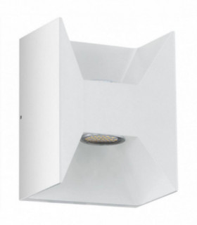 LED Outdoor Up Down Wall Light White IP44