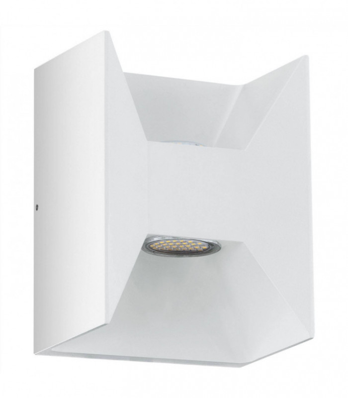 LED Outdoor Up Down Wall Light White IP44