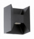 LED Outdoor Up Down Wall Light Anthracite IP44