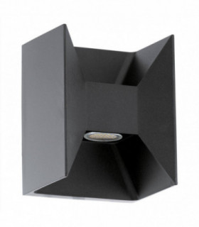 LED Outdoor Up Down Wall Light Anthracite IP44