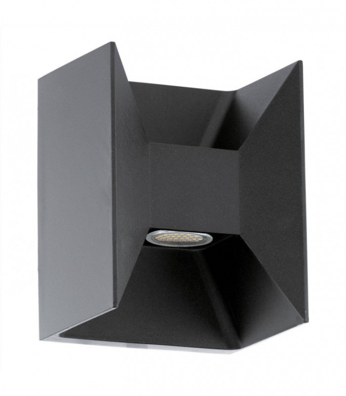 LED Outdoor Up Down Wall Light Anthracite IP44