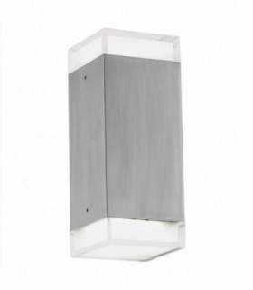 LED Outdoor Up Down Wall Light Stainless Steel IP44