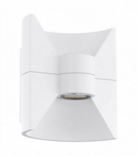 LED Outdoor Up Down Wall Light White IP44