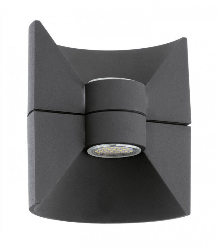 LED Outdoor Up Down Wall Light Anthracite IP44