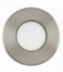 LED 1 Light Outdoor Recessed Ground Lamp Stainless Steel IP44
